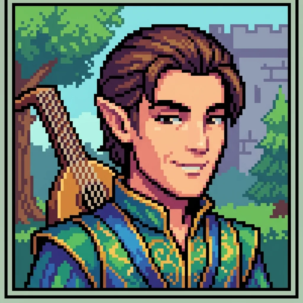 Half-Elf Bard